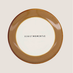 ZUSSS ZUSSS - Gebaksbordje genietmomentje wit/bruin