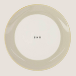 ZUSSS ZUSSS - Ontbijtbordje enjoy wit/zand