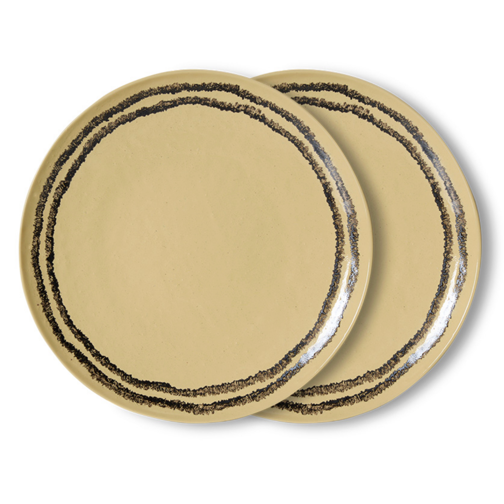 HKLIVING HKLIVING - 70's Diner bord vanilla KST0208