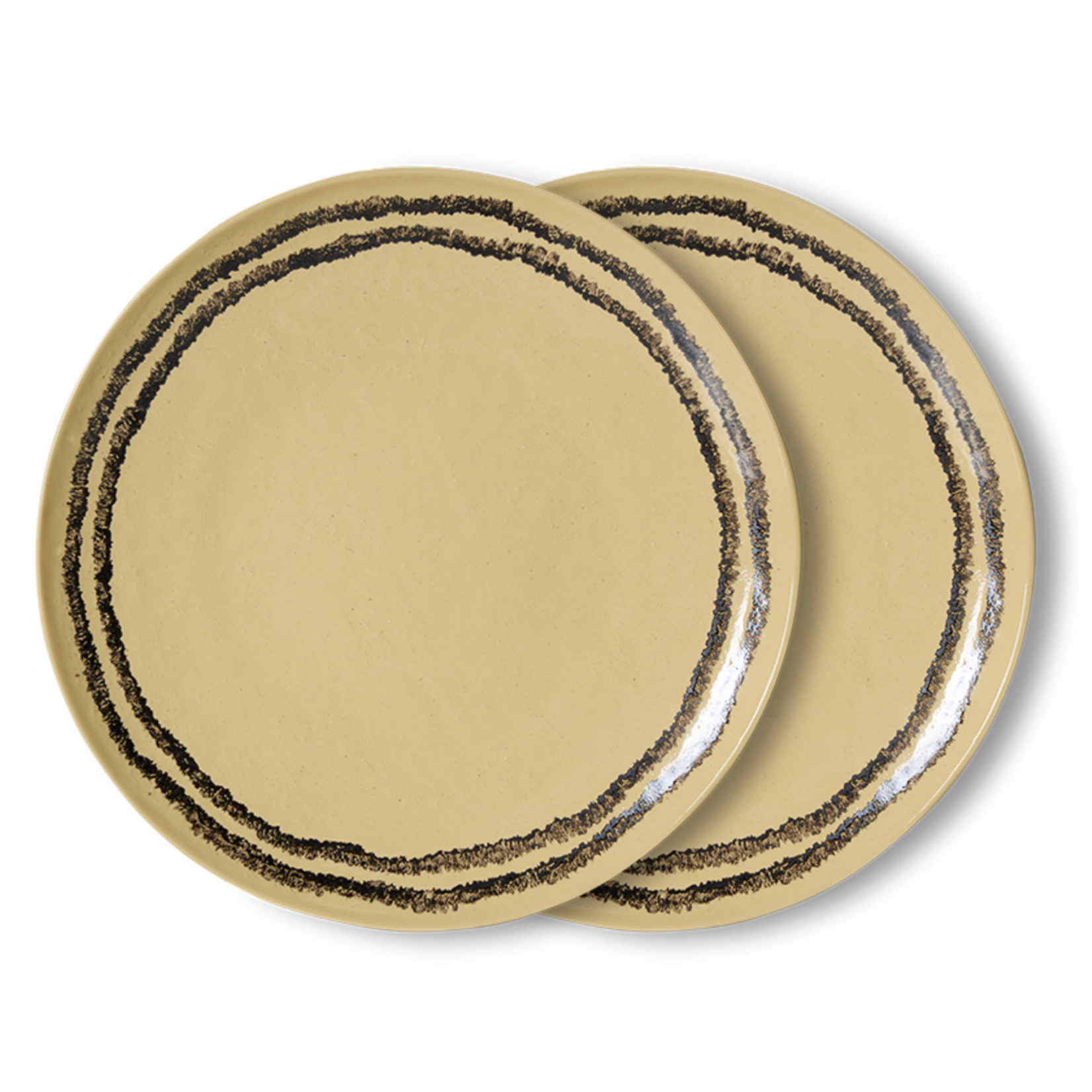 HKLIVING HKLIVING - 70's Diner bord vanilla KST0208