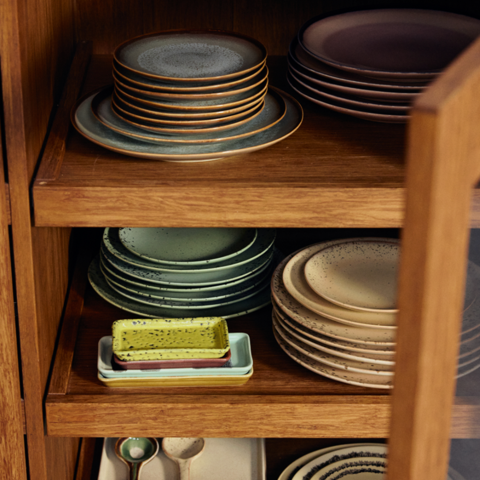 HKLIVING HKLIVING - 70's Diner bord vanilla KST0208