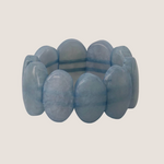 ZUSSS ZUSSS - Armband van kralen elastiek cornflower blue