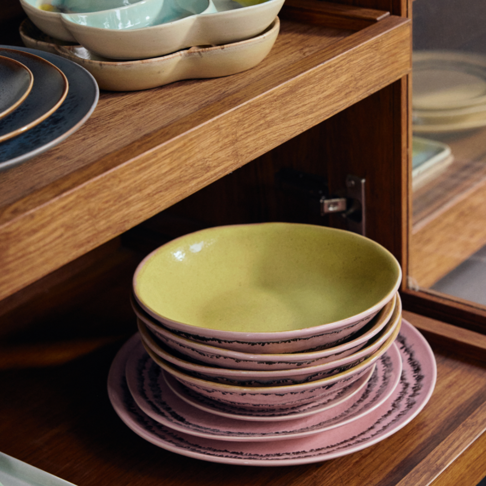 HKLIVING HKLIVING - 70's Diner bord Bubble KST0209