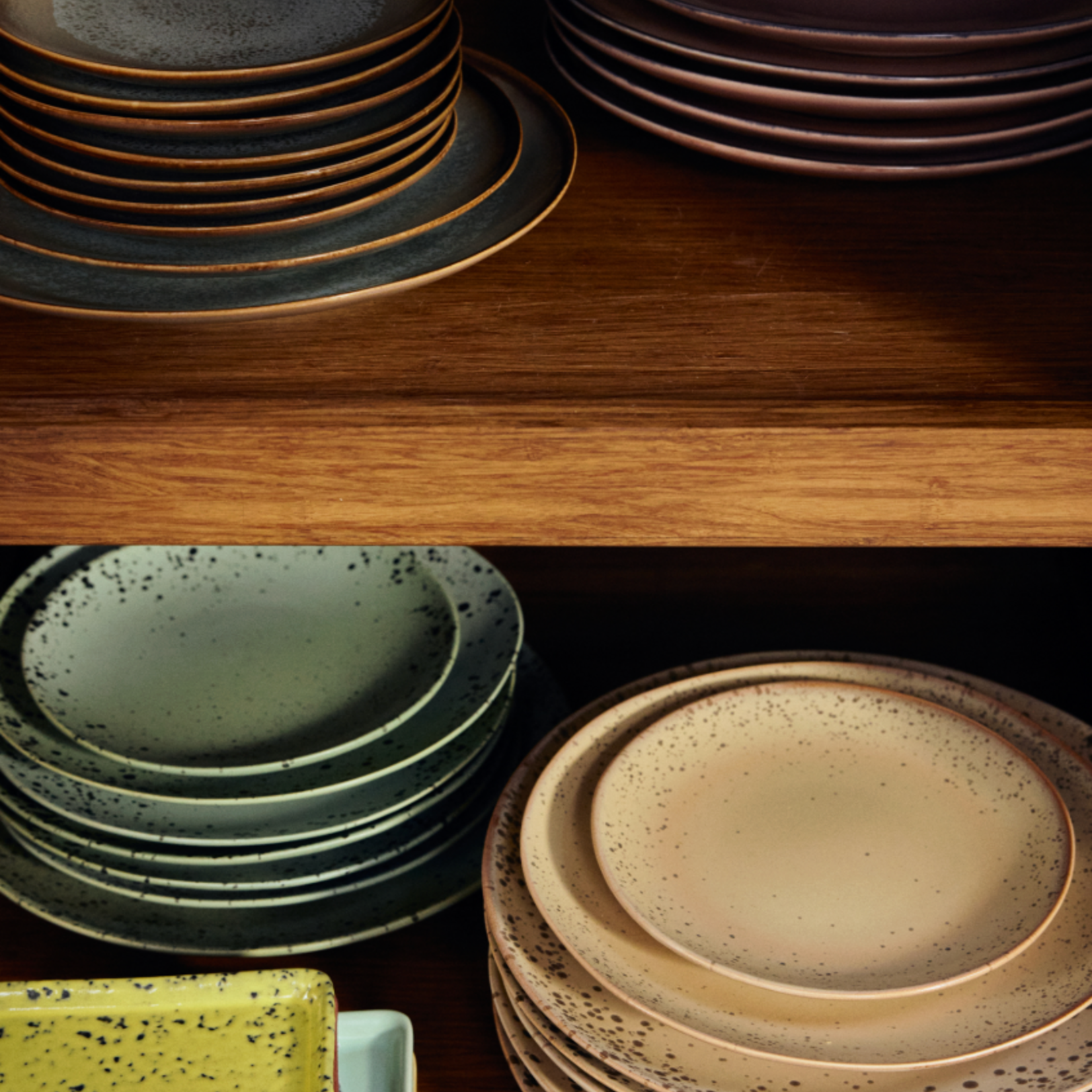 HKLIVING HKLIVING - 70's Ontbijt bord Grit KST0213