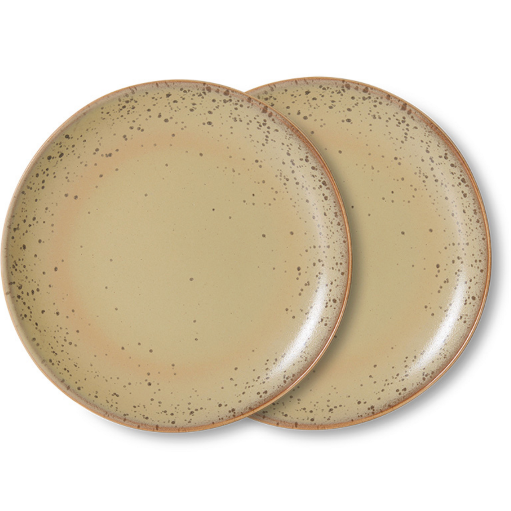 HKLIVING HKLIVING - 70's Ontbijt bord Grit KST0213