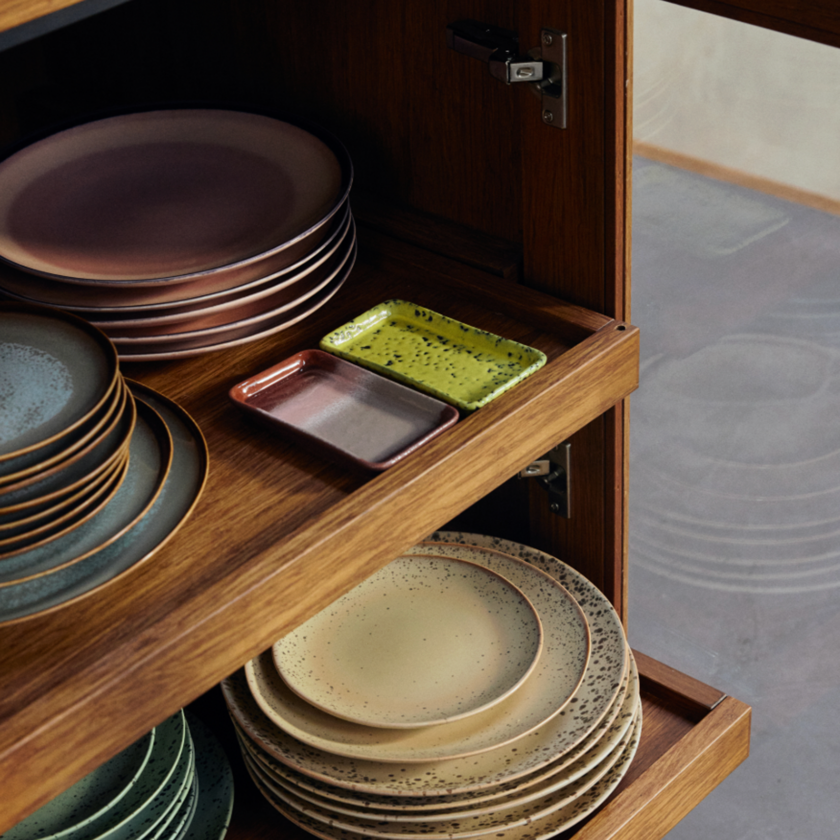 HKLIVING HKLIVING - 70's Ontbijt bord Grit KST0213