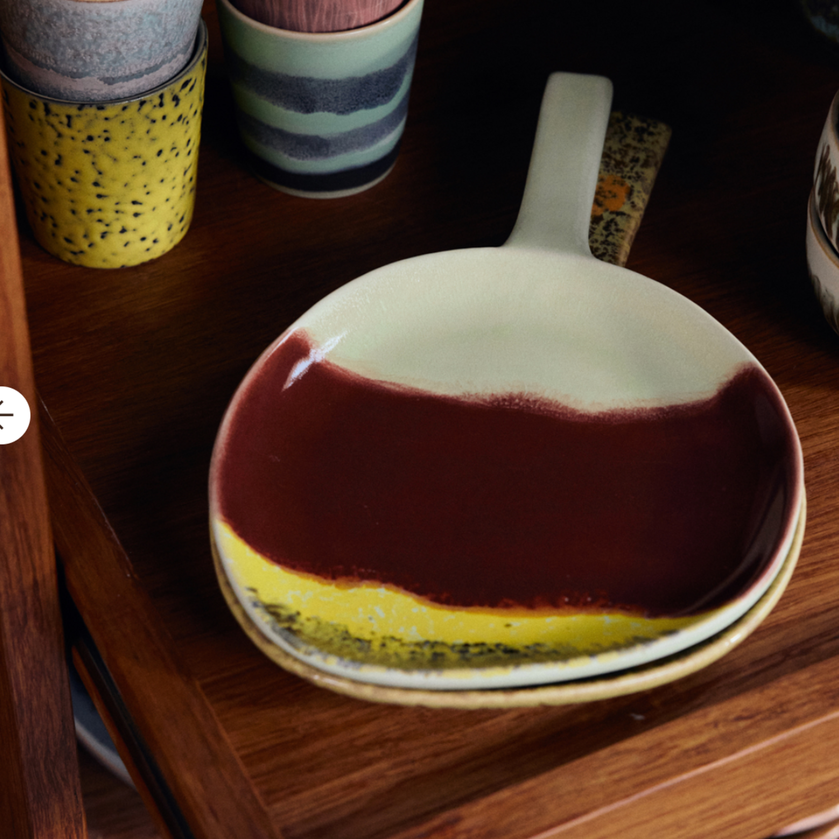 HKLIVING HKLIVING - 70's Schaal cherry KST0232