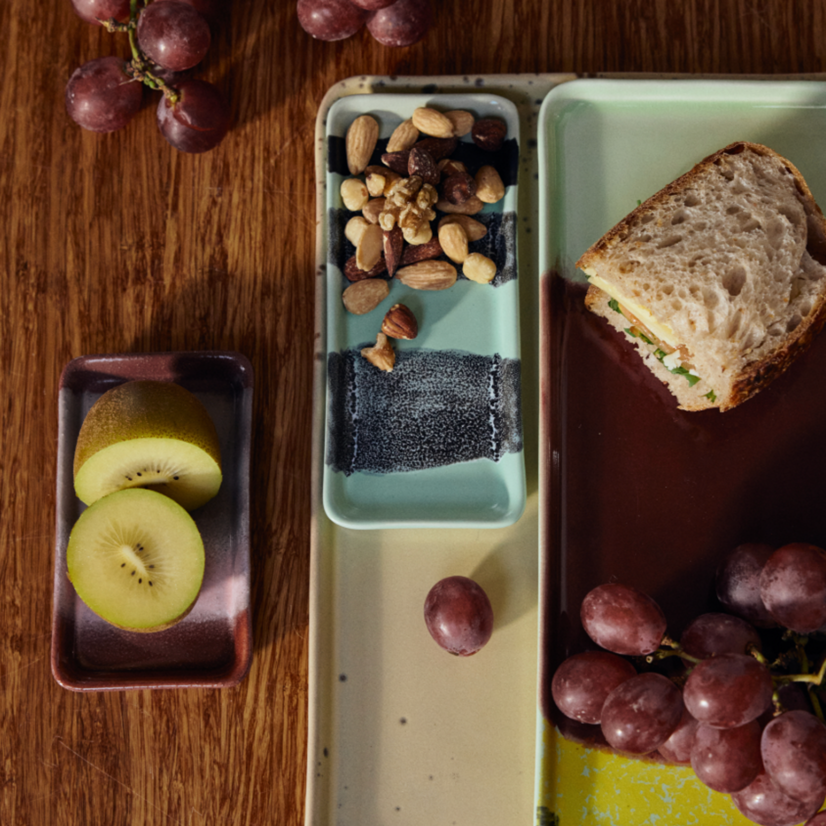 HKLIVING HKLIVING - 70's Taartplateau cherry KST0226