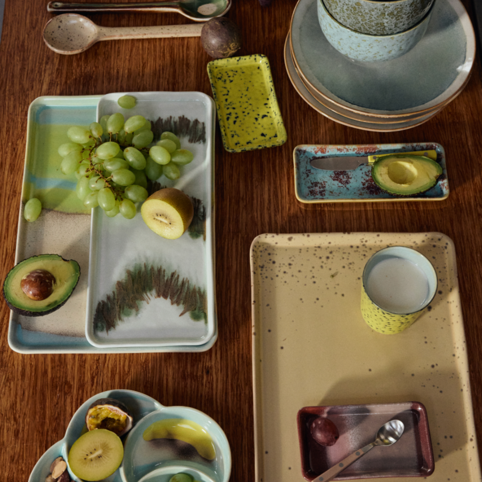 HKLIVING HKLIVING - 70's Taartplateau tide KST0227