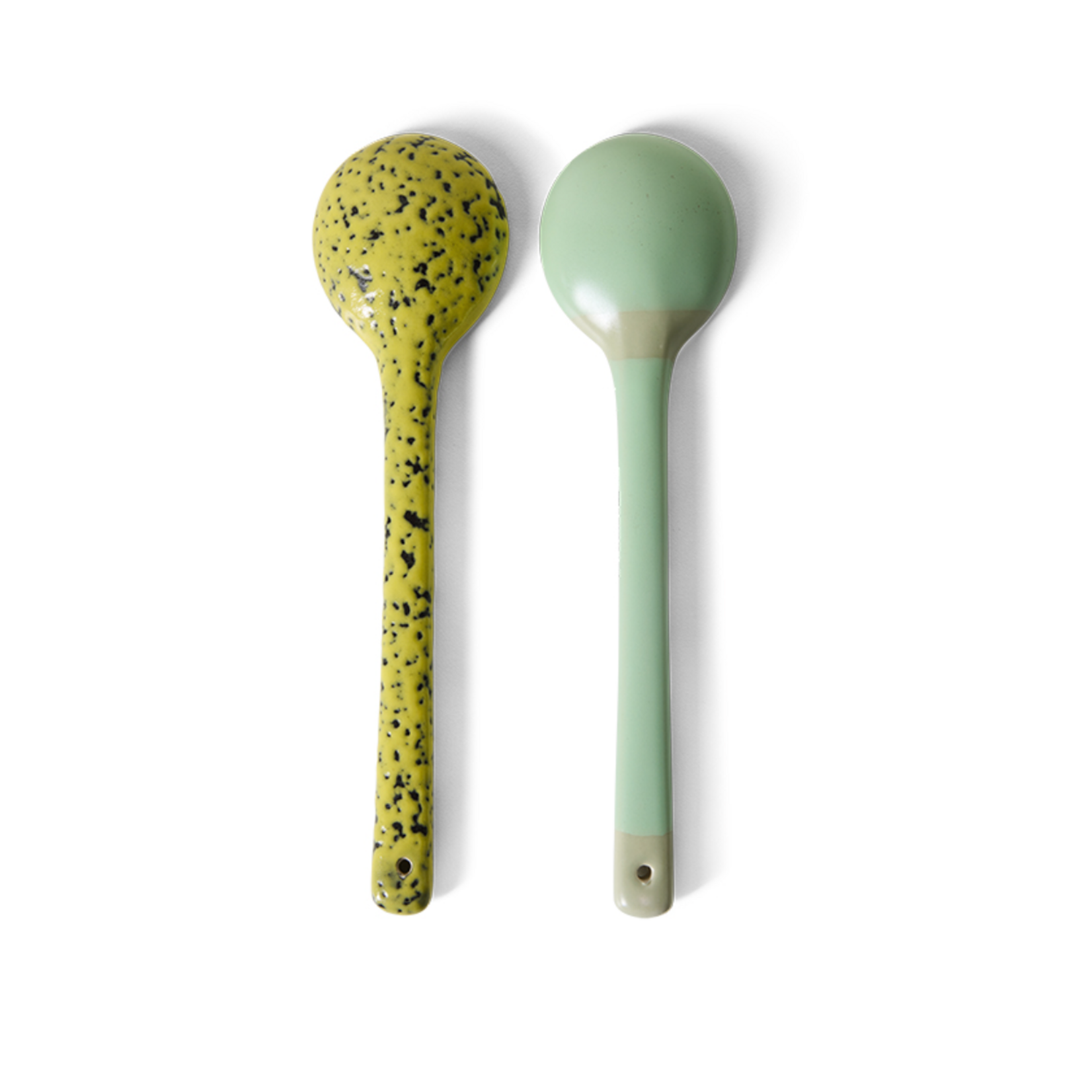 HKLIVING HKLIVING - 70's Serveerlepels Mines  KST0221 (set van 2)