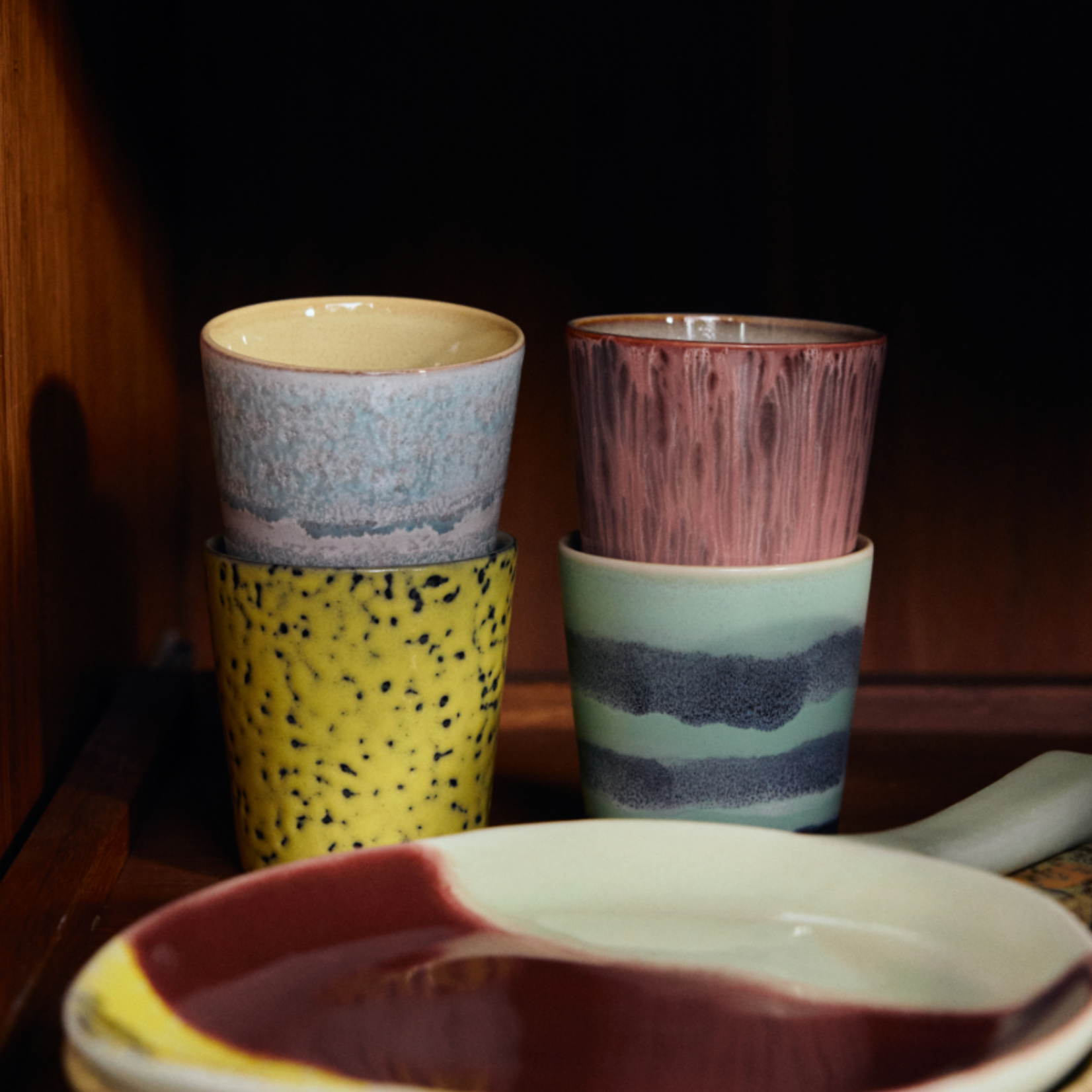 HKLIVING HKLIVING - 70's Koffie mok Corn KST0236