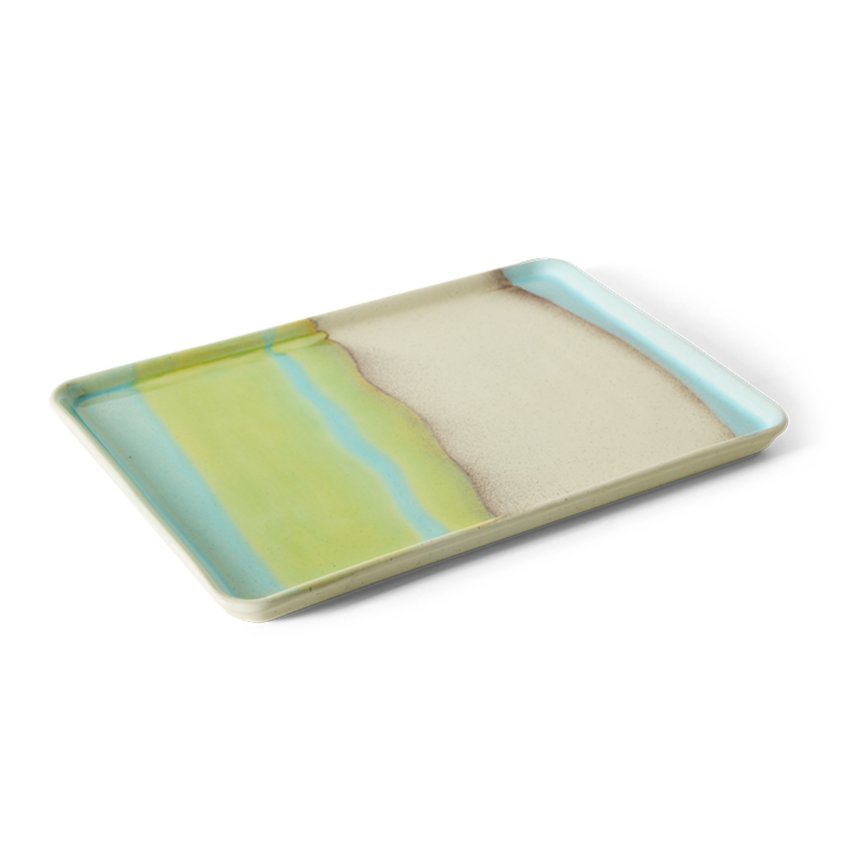 HKLIVING HKLIVING -  Groot dienblad 70s ceramics Glint KST0229