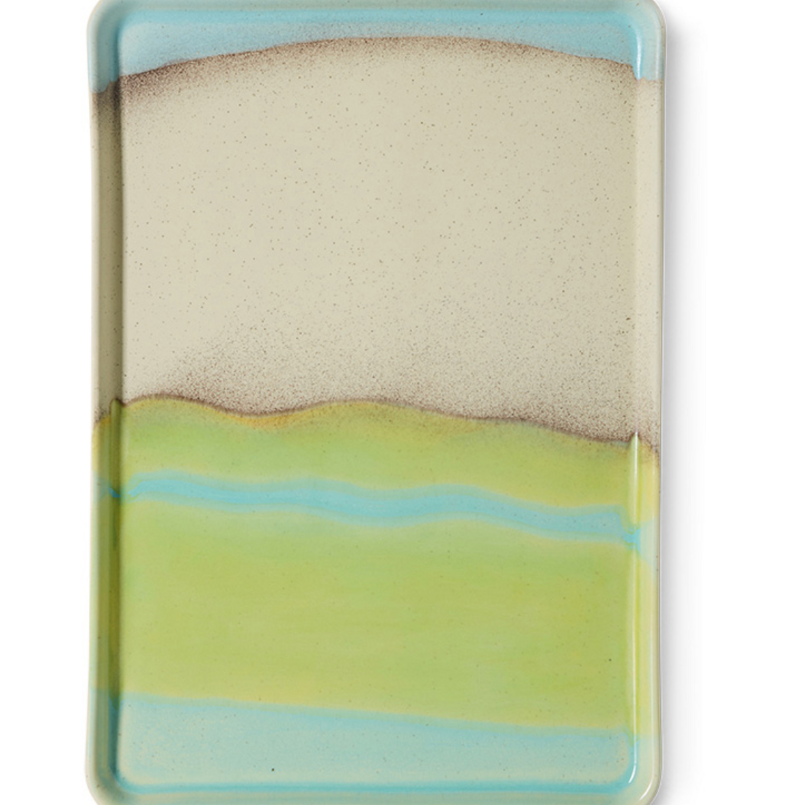 HKLIVING HKLIVING -  Groot dienblad 70s ceramics Glint KST0229