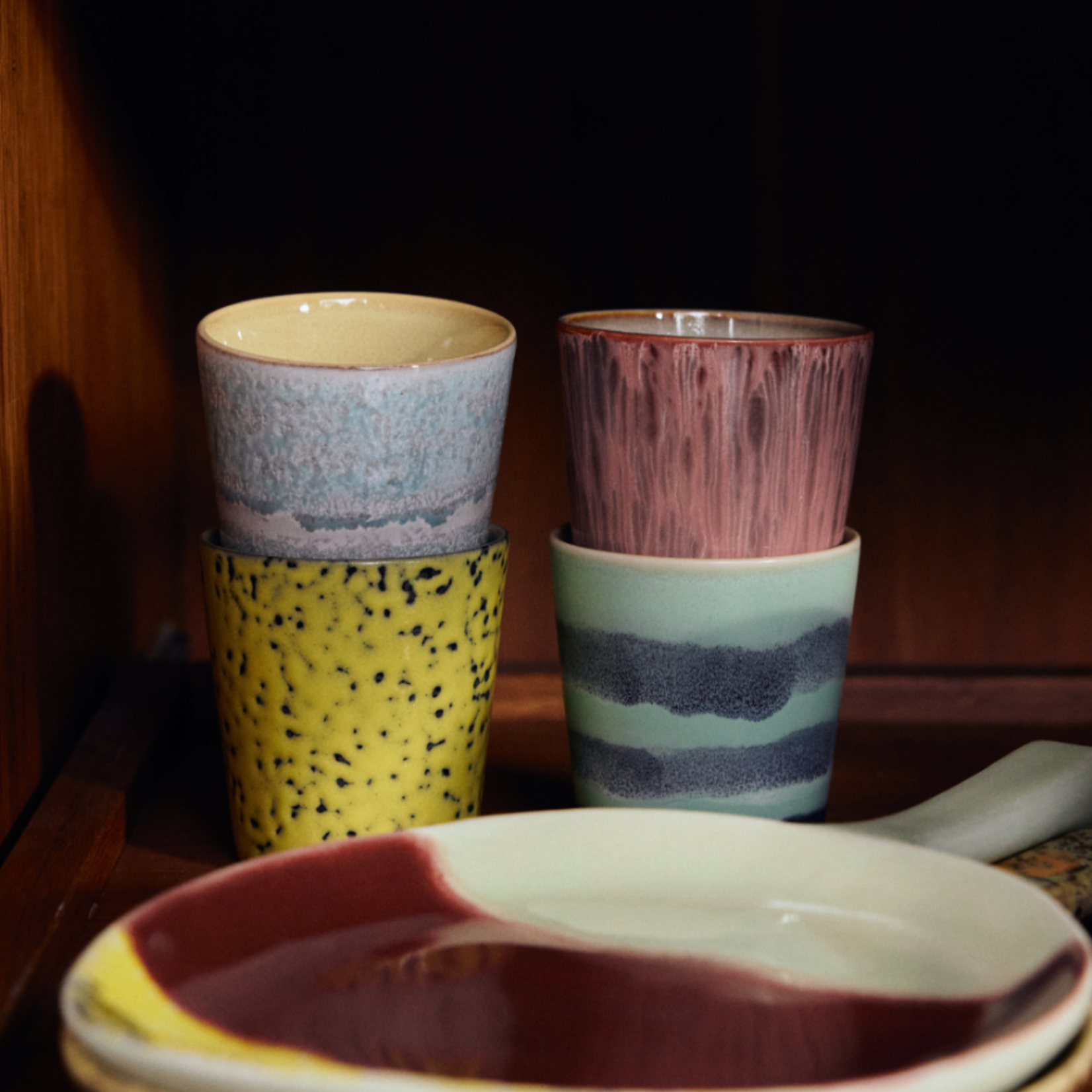 HKLIVING HKLIVING - 70's Koffie mok ozon KST0234