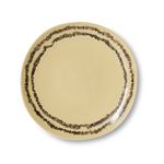 HKLIVING HKLIVING - 70's Ontbijt bord vanille KST0212