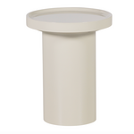 WOOOD EXCLUSIVE WOOOD - Veluna bijzettafel 51X40cm hout hoogglans zand