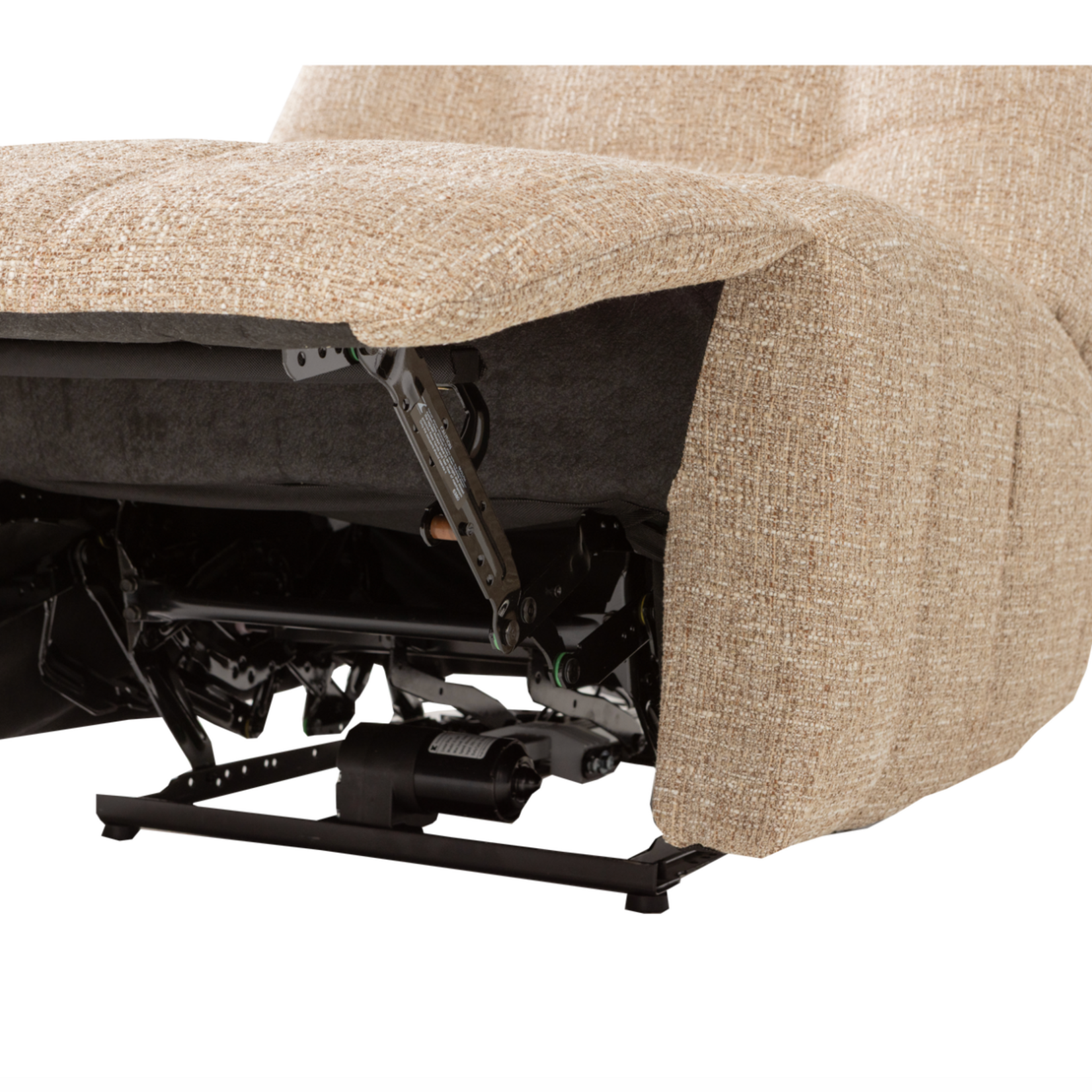 WOOOD EXCLUSIVE WOOOD - Hein relaxfauteuil elektrisch natuurmelange