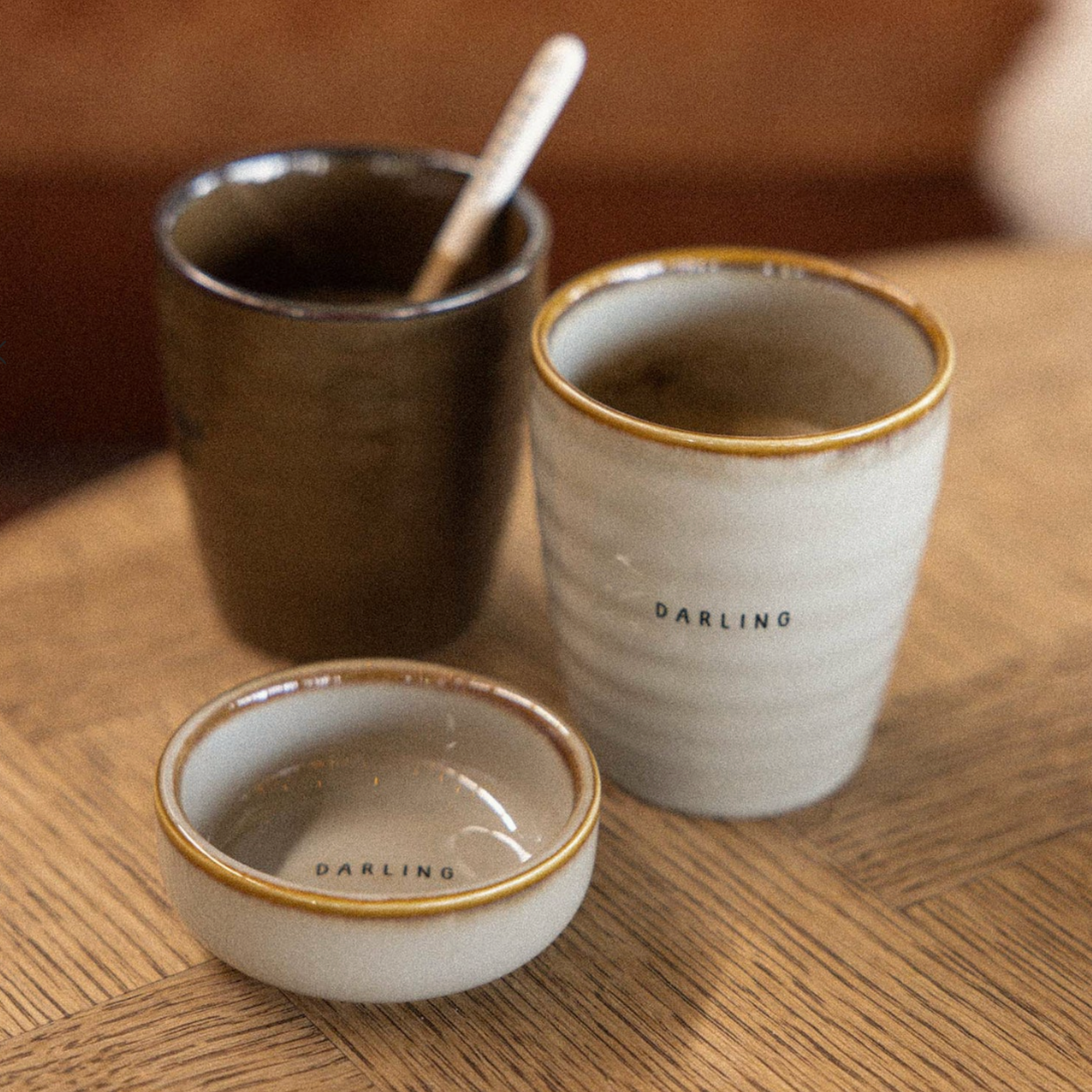 ZUSSS ZUSSS - Koffiemok enjoy bruin