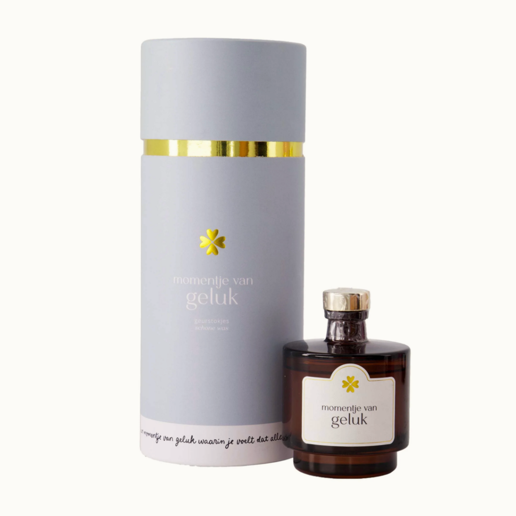 ZUSSS ZUSSS - Geurstokjes in koker momentje van geluk ash blue/white