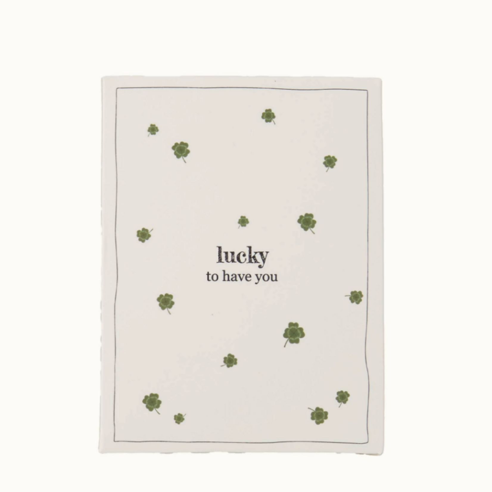 ZUSSS ZUSSS - Set van 4 geurzakjes lucky to have you wit/groen