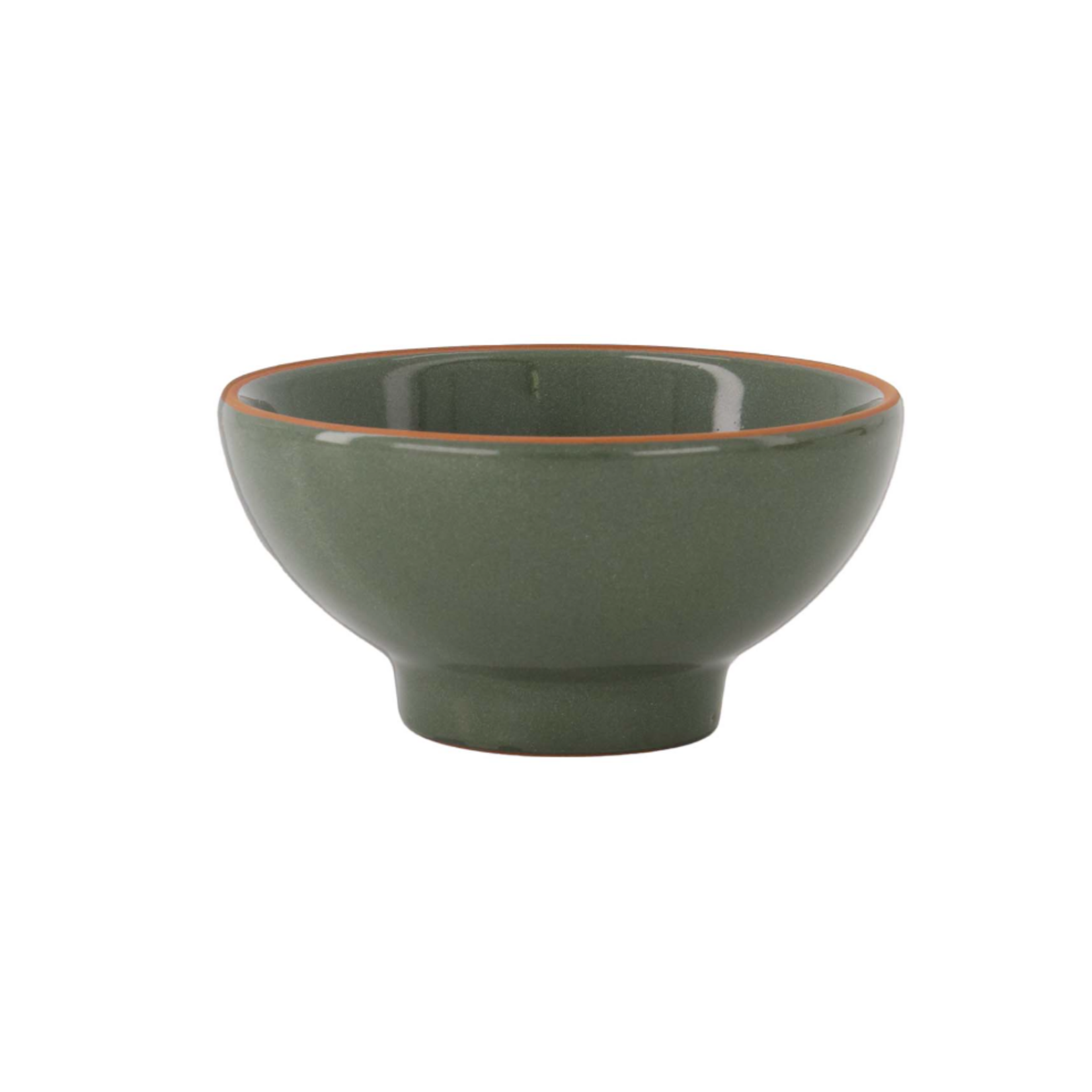 ZUSSS ZUSSS - Schaaltje terracotta hartje Dark green