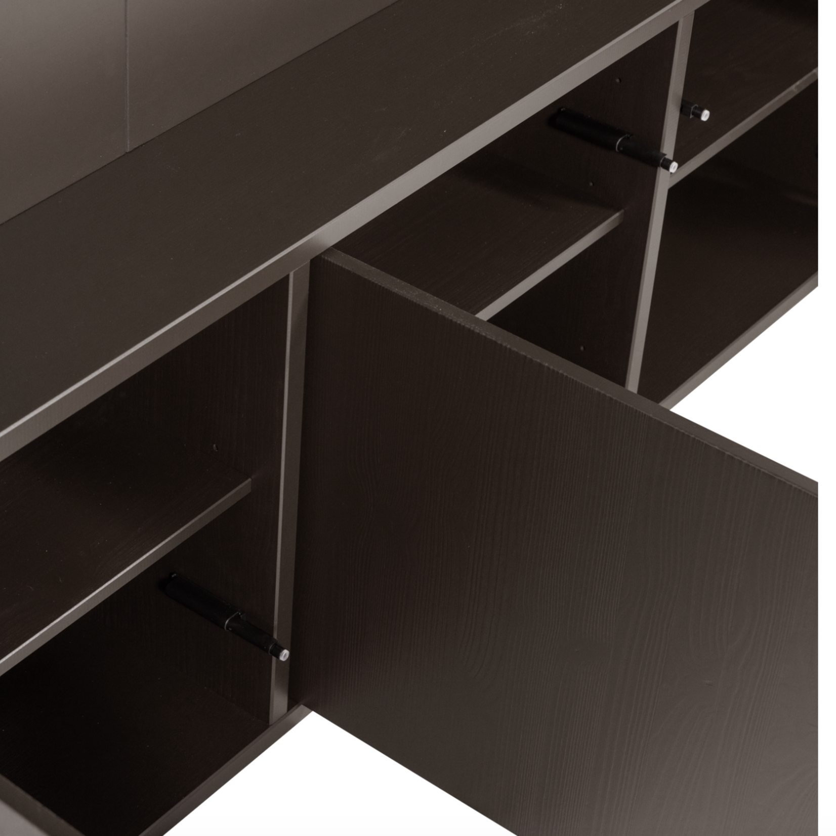 WOOOD EXCLUSIVE WOOOD - TV Opbergkast Meggy 160cm grenen middenbruin [fsc]