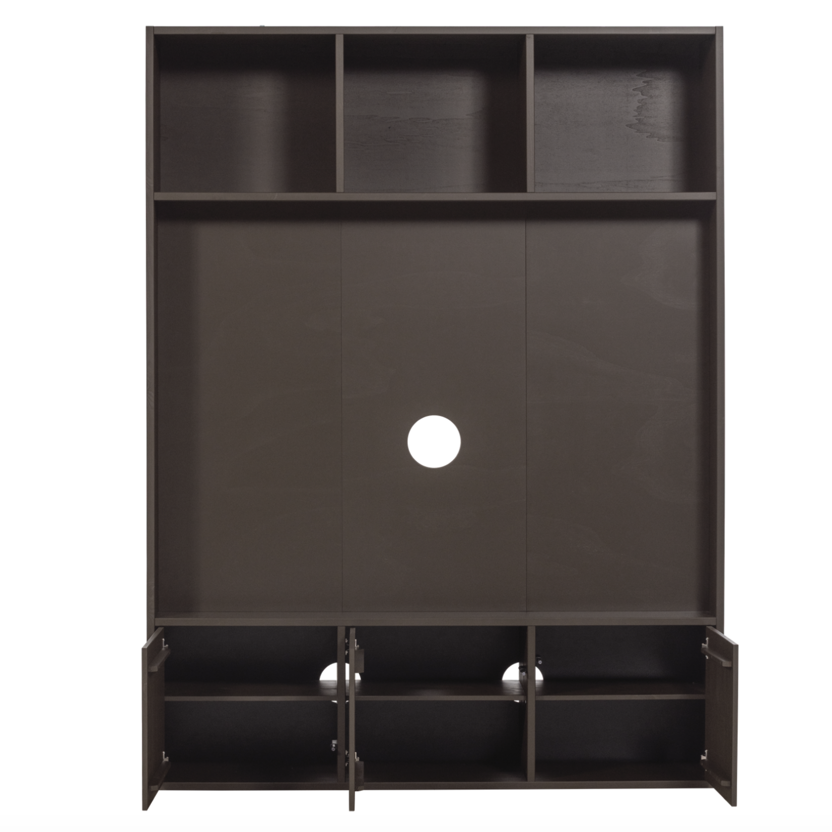 WOOOD EXCLUSIVE WOOOD - TV Opbergkast Meggy 160cm grenen middenbruin [fsc]