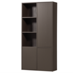 WOOOD EXCLUSIVE WOOOD - Opbergkast Meggy rechts 108cm grenen middenbruin [fsc]