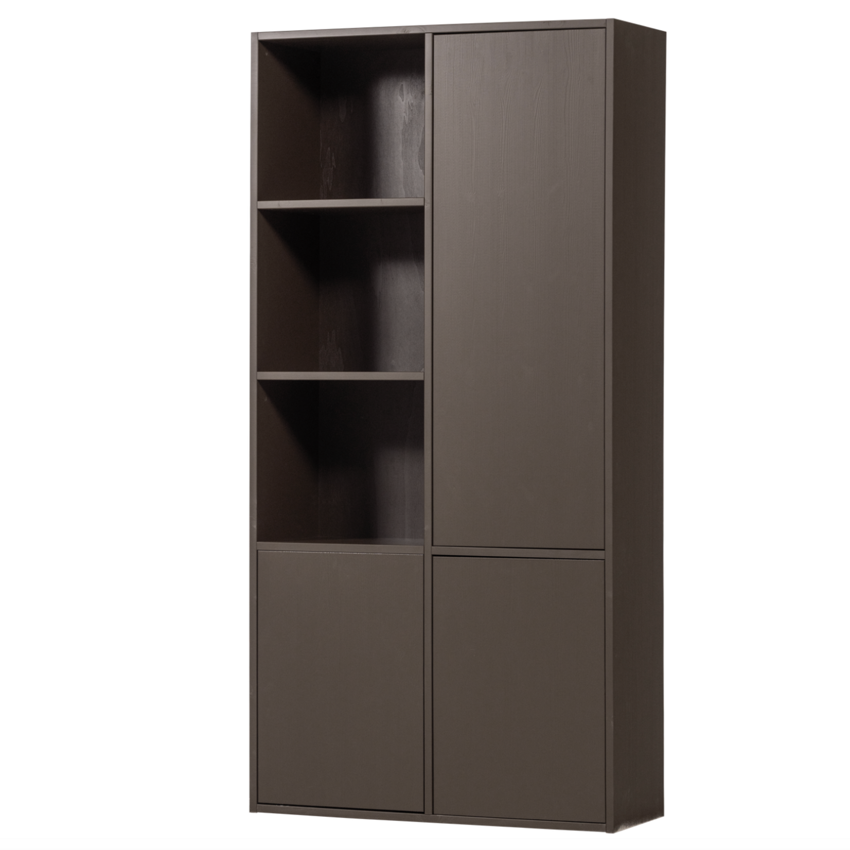WOOOD EXCLUSIVE WOOOD - Opbergkast Meggy rechts 108cm grenen middenbruin [fsc]