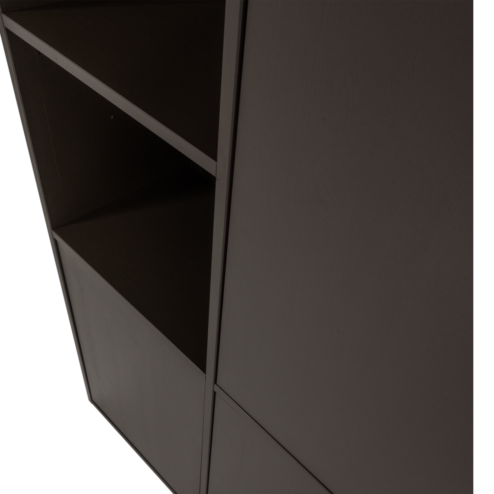 WOOOD EXCLUSIVE WOOOD - Opbergkast Meggy rechts 108cm grenen middenbruin [fsc]