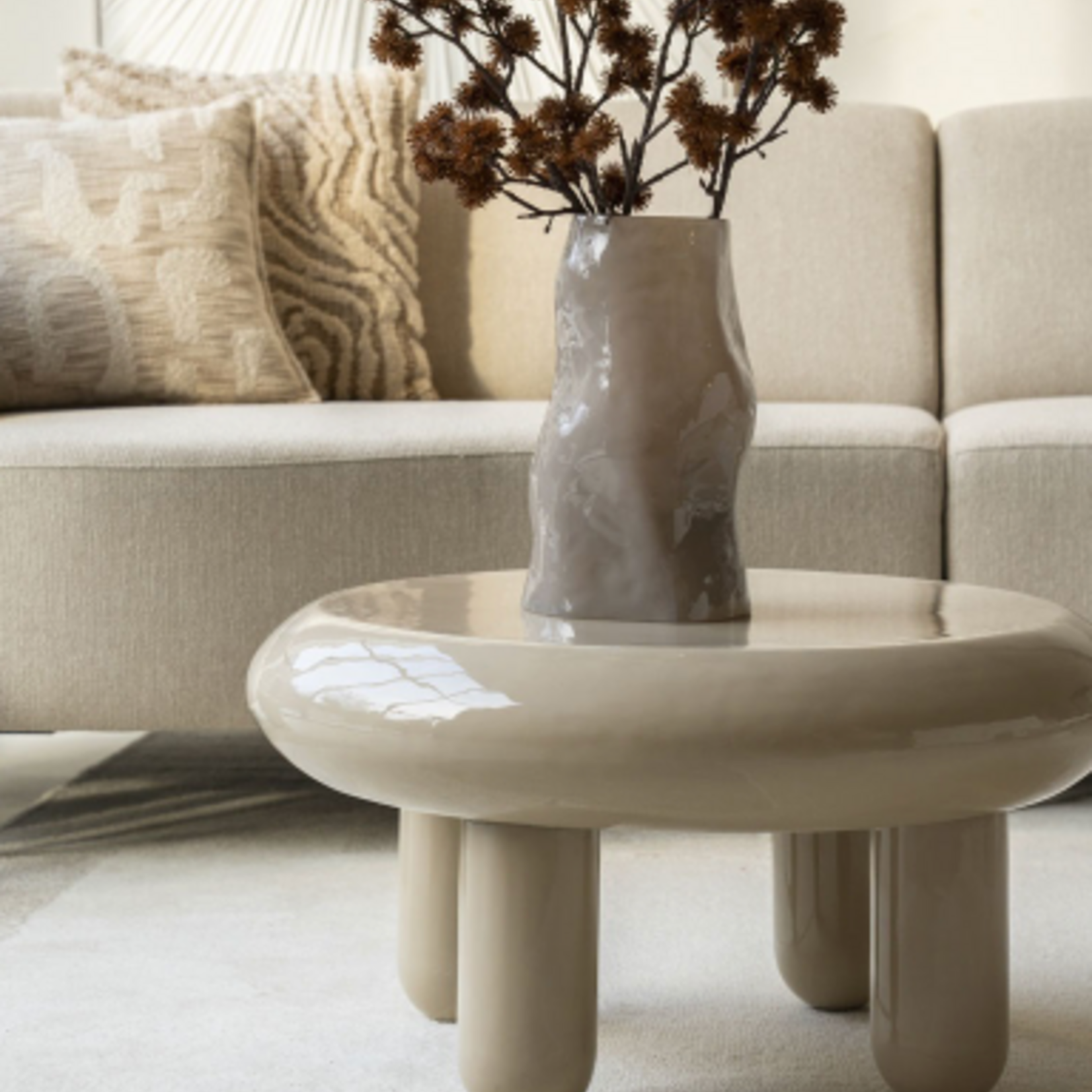 BY BOO BY-BOO - Boyna taupe 18x18x30 cm