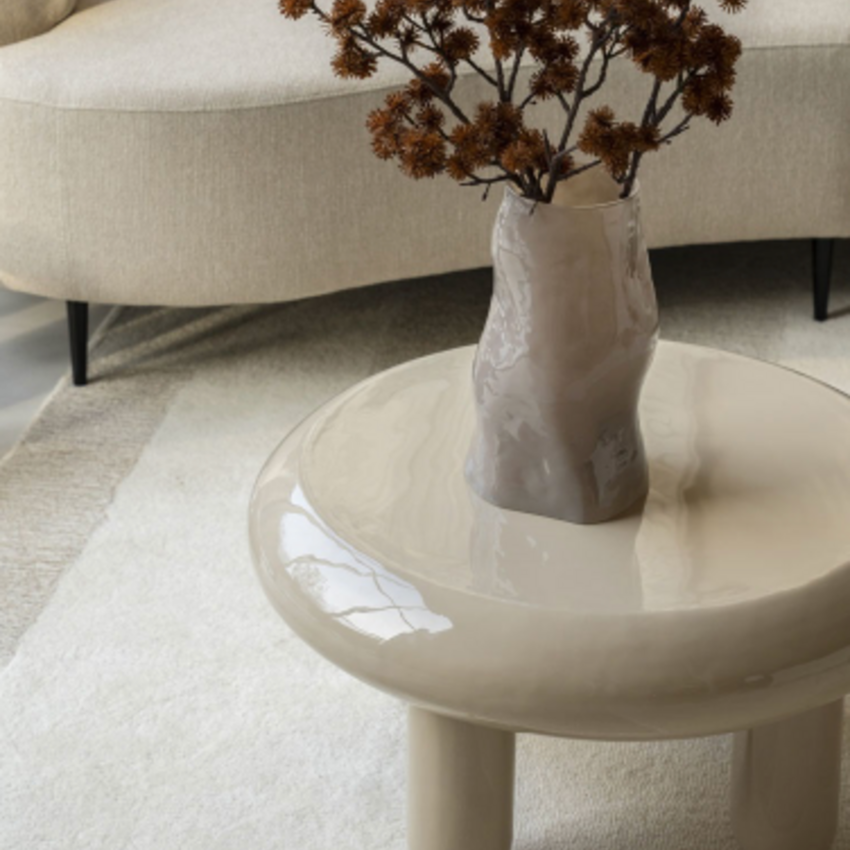 BY BOO BY-BOO - Boyna taupe 18x18x30 cm