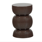 WOOOD EXCLUSIVE WOOOD - Bijzettafel Breno metaal donkerbruin