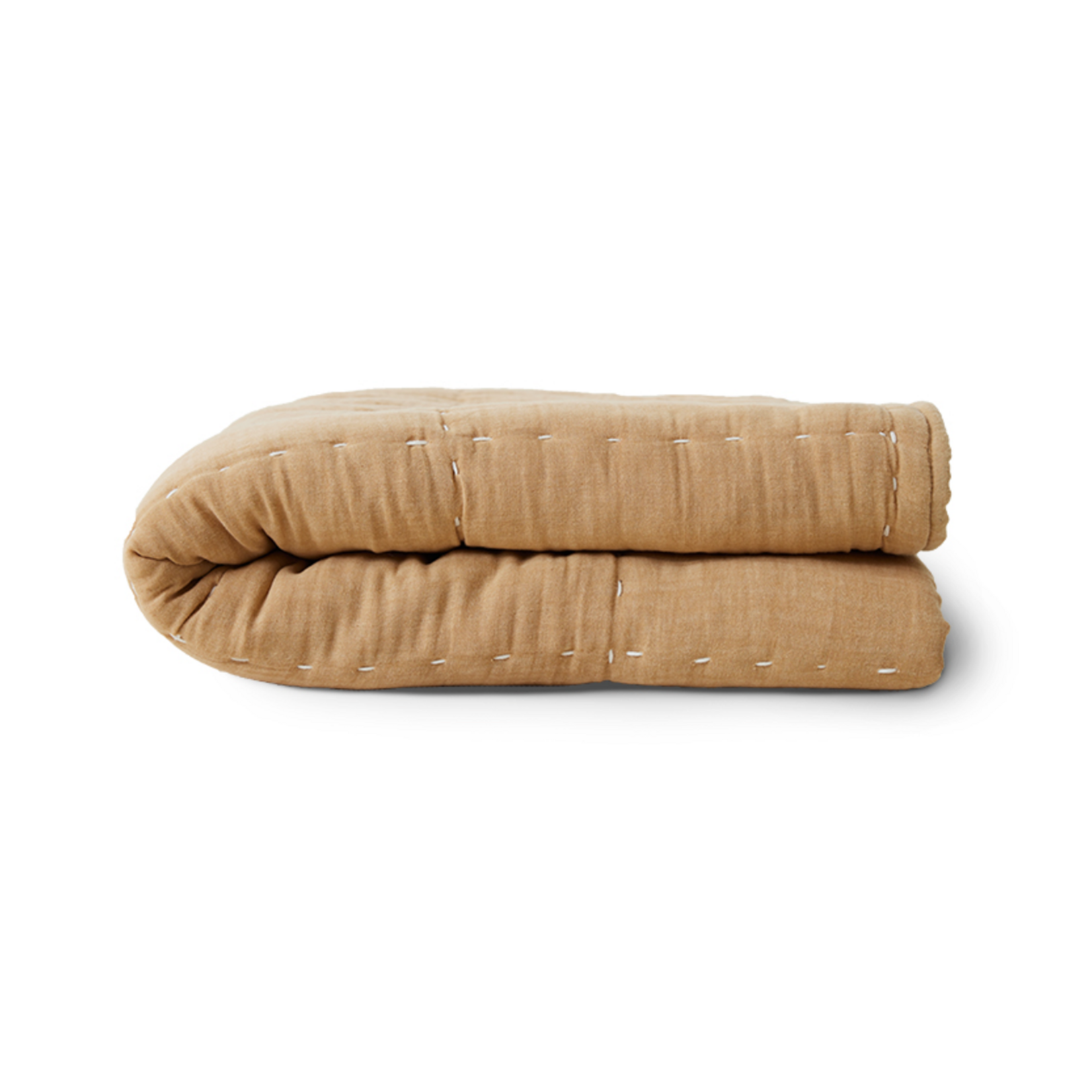 HKLIVING HKLIVING - Gewatteerd plaid zand TTS1041