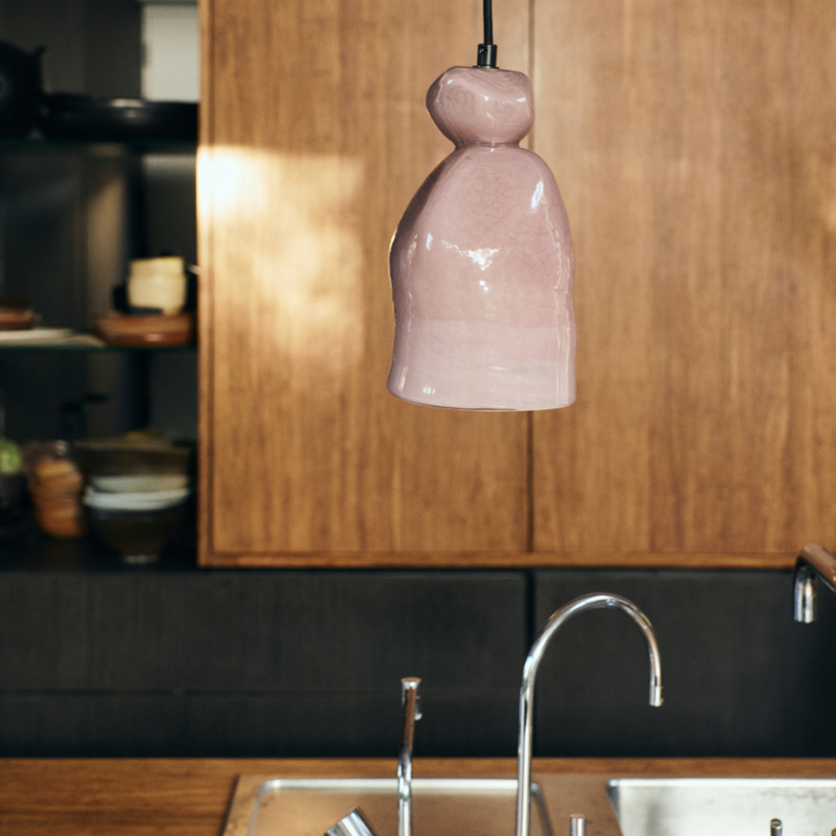HKLIVING HKLIVING - Edelsteenlamp, amethist Nienke Sikkema voor HKLIVING SSN0012 roze