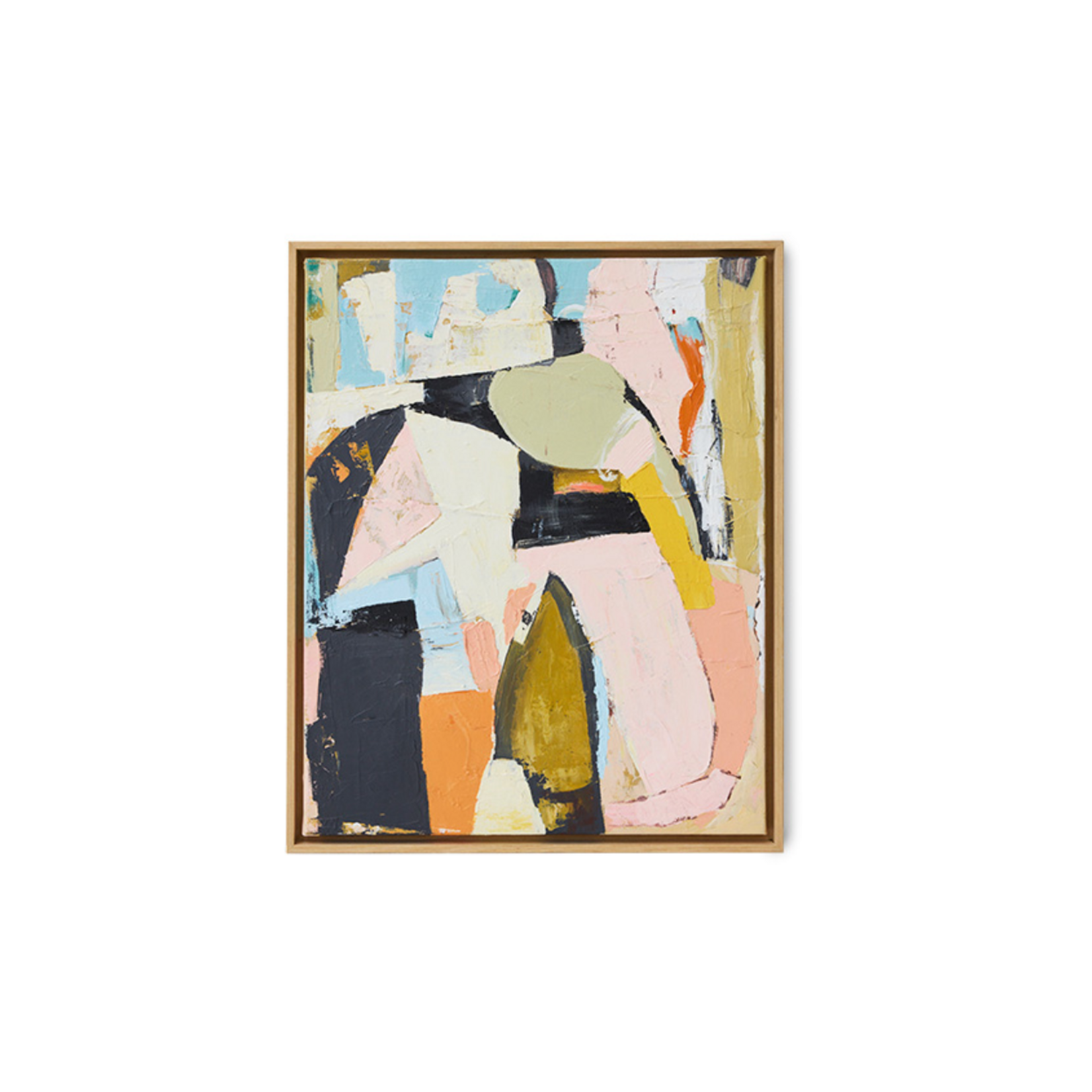 HKLIVING HKLIVING - Kunstwerk ingelijst colour complement AWP0005