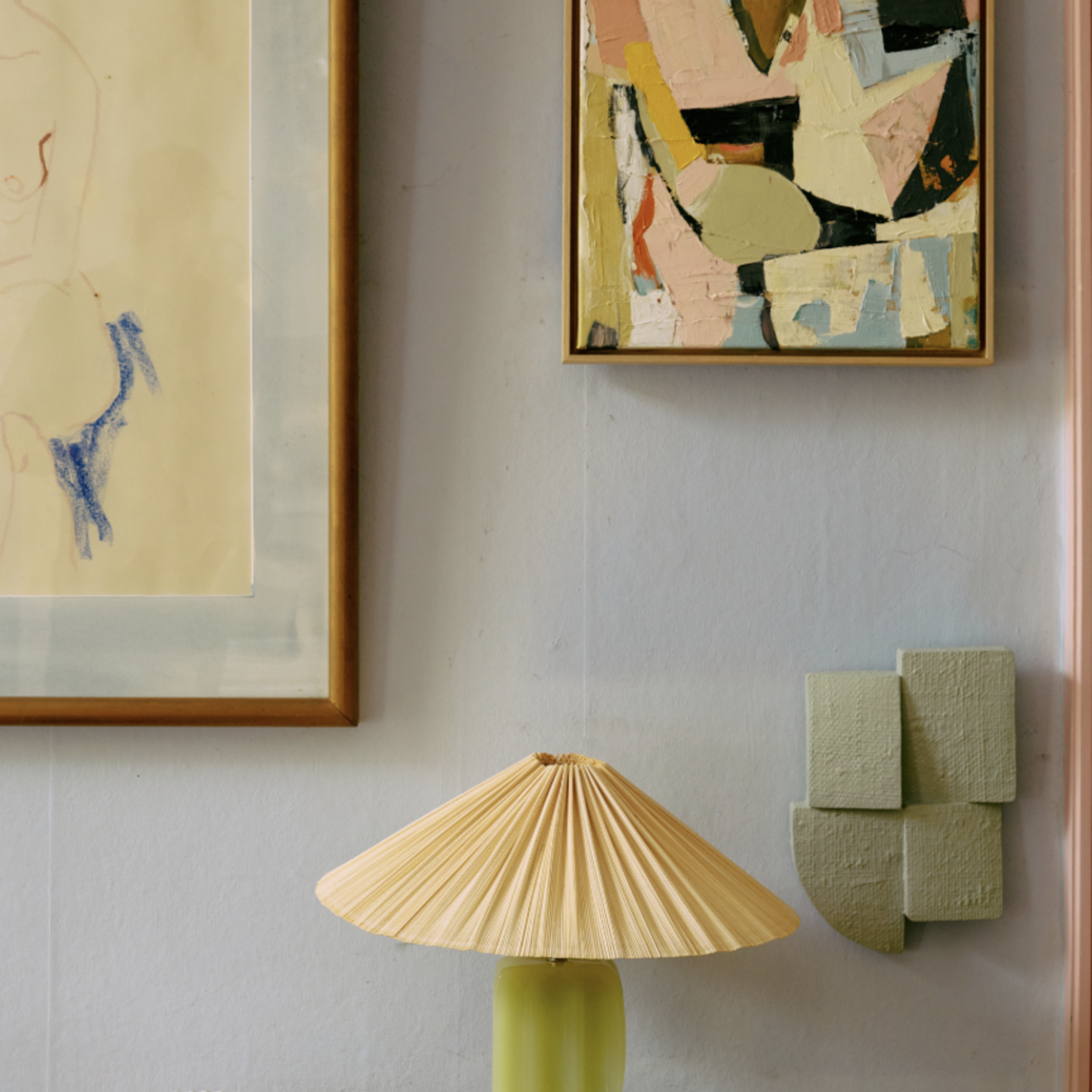 HKLIVING HKLIVING - Kunstwerk ingelijst colour complement AWP0005