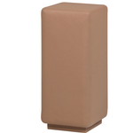 WOOOD EXCLUSIVE WOOOD - Plantenstandaard / zuil Luen metaal lichtroze H 70 x B 30 x D 30 cm