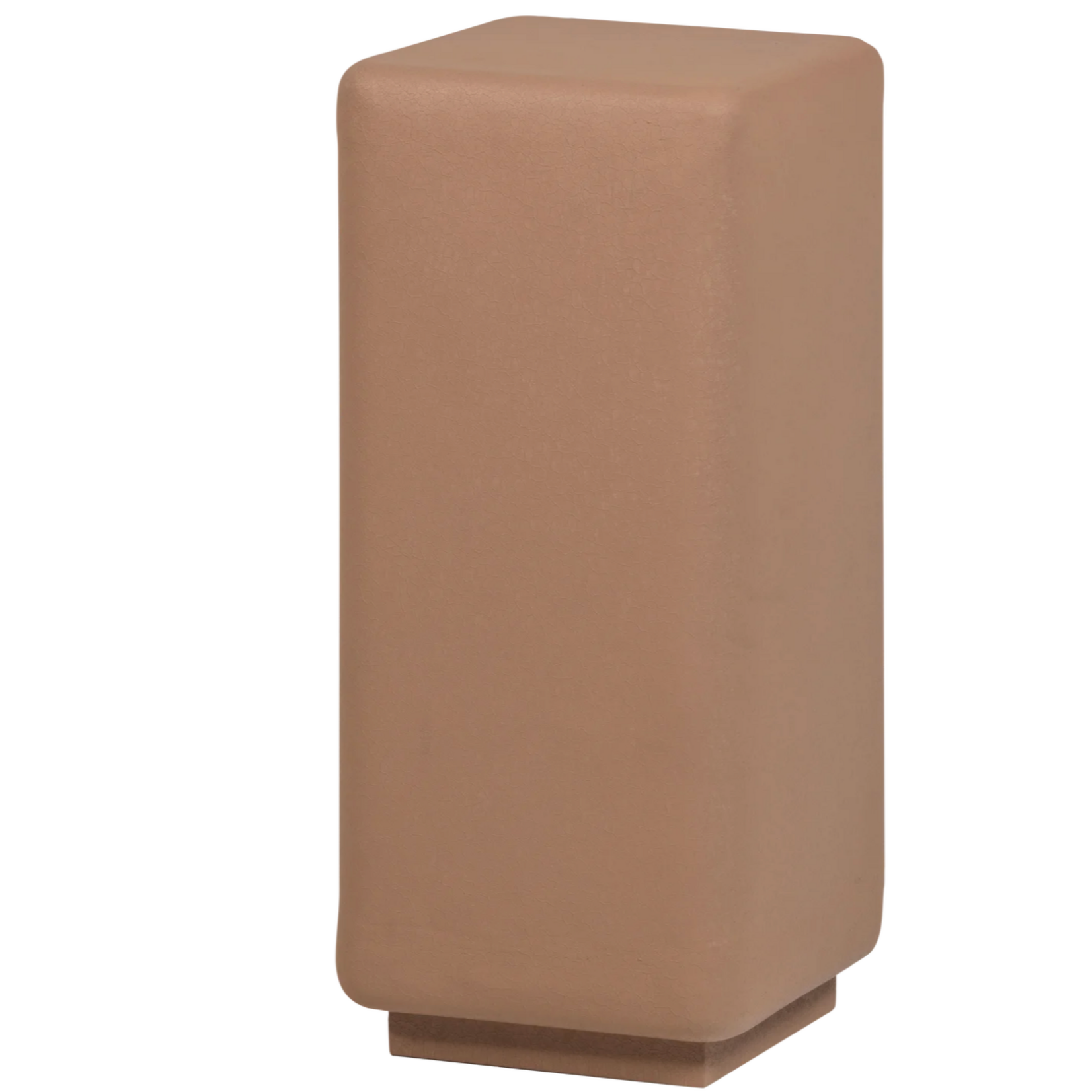 WOOOD EXCLUSIVE WOOOD - Plantenstandaard / zuil Luen metaal lichtroze H 70 x B 30 x D 30 cm