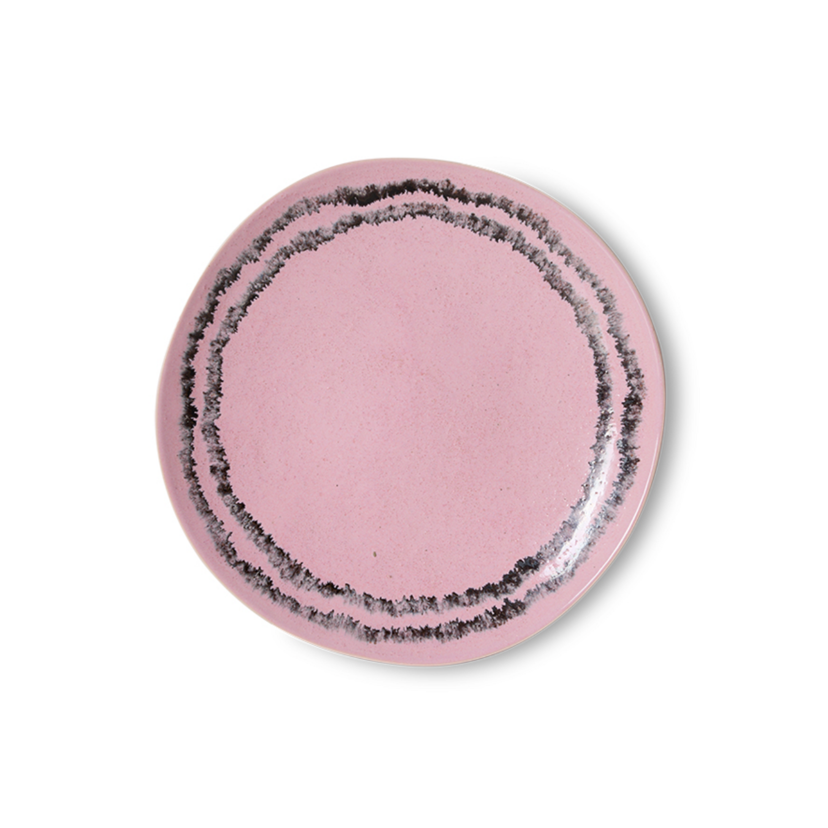 HKLIVING HKLIVING - 70's Ontbijtbord Bubble rose kst0214
