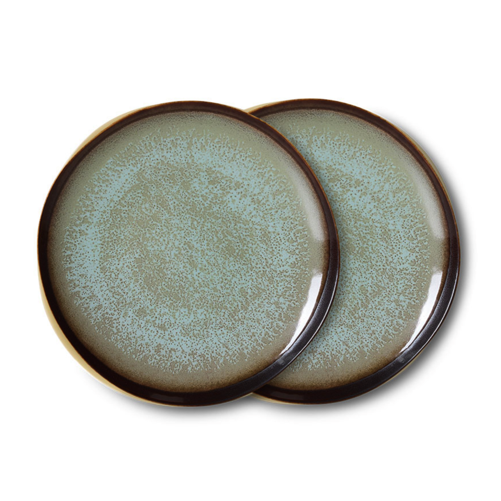 HKLIVING HKLIVING - 70's Ontbijtbord contrast rose kst0210