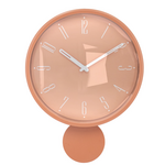 -- Klok - Wandklok met pendulum clay