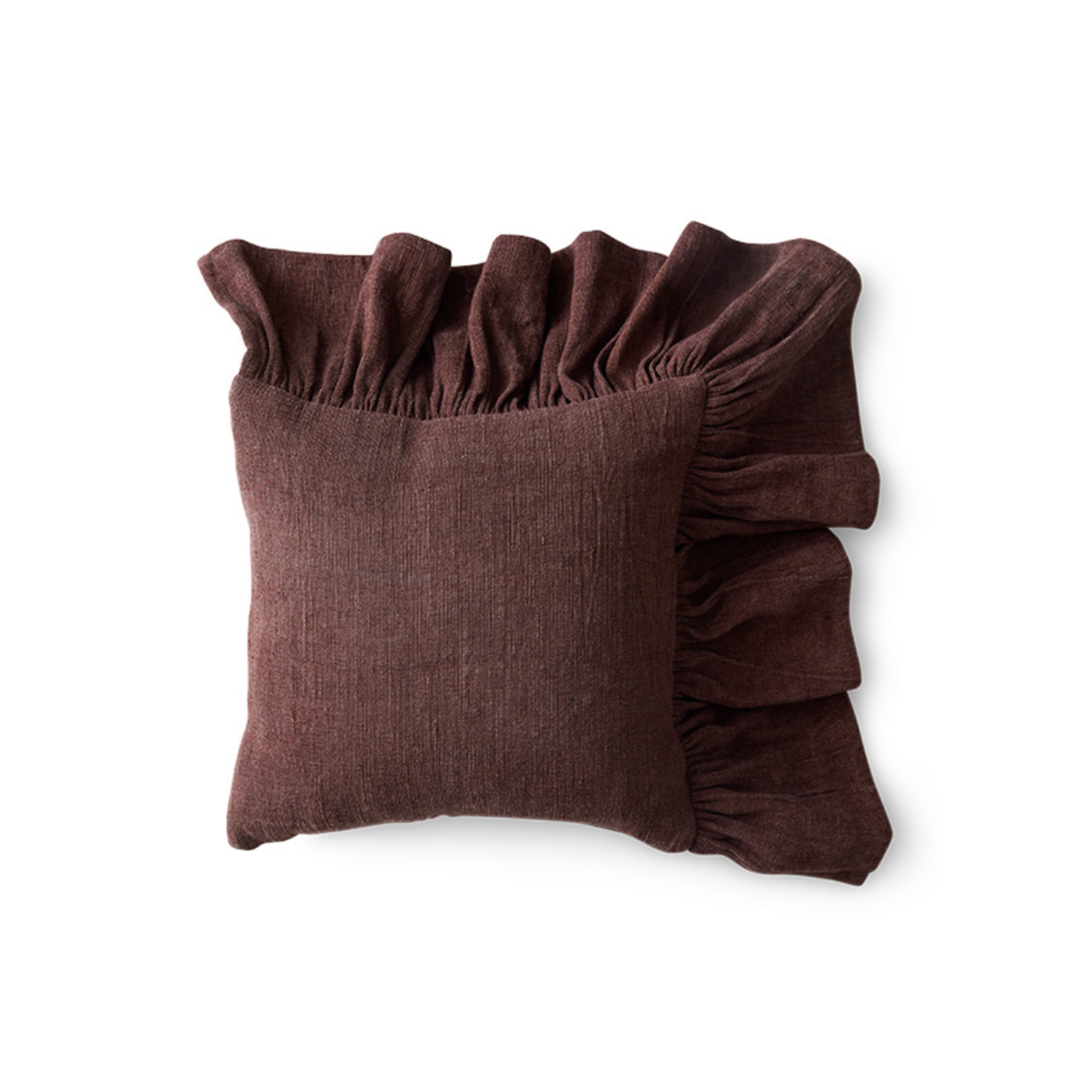 HKLIVING HKLIVING - Kussen vilt chestnut 50x50cm TCU0024
