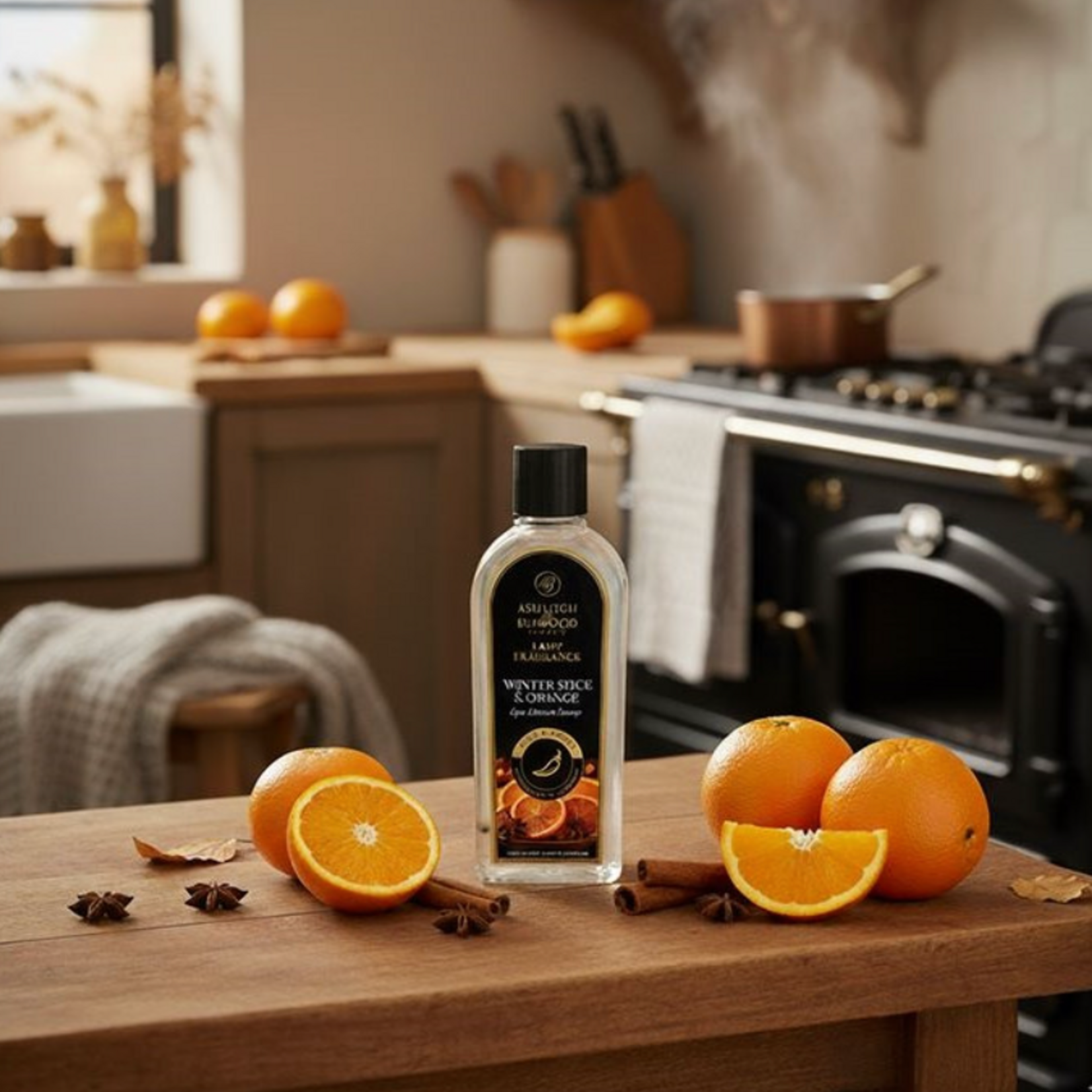 ASHLEIGH & BURWOOD ASHLEIGH & BURWOOD - Geurlamp olie winter spice & orange 500ml
