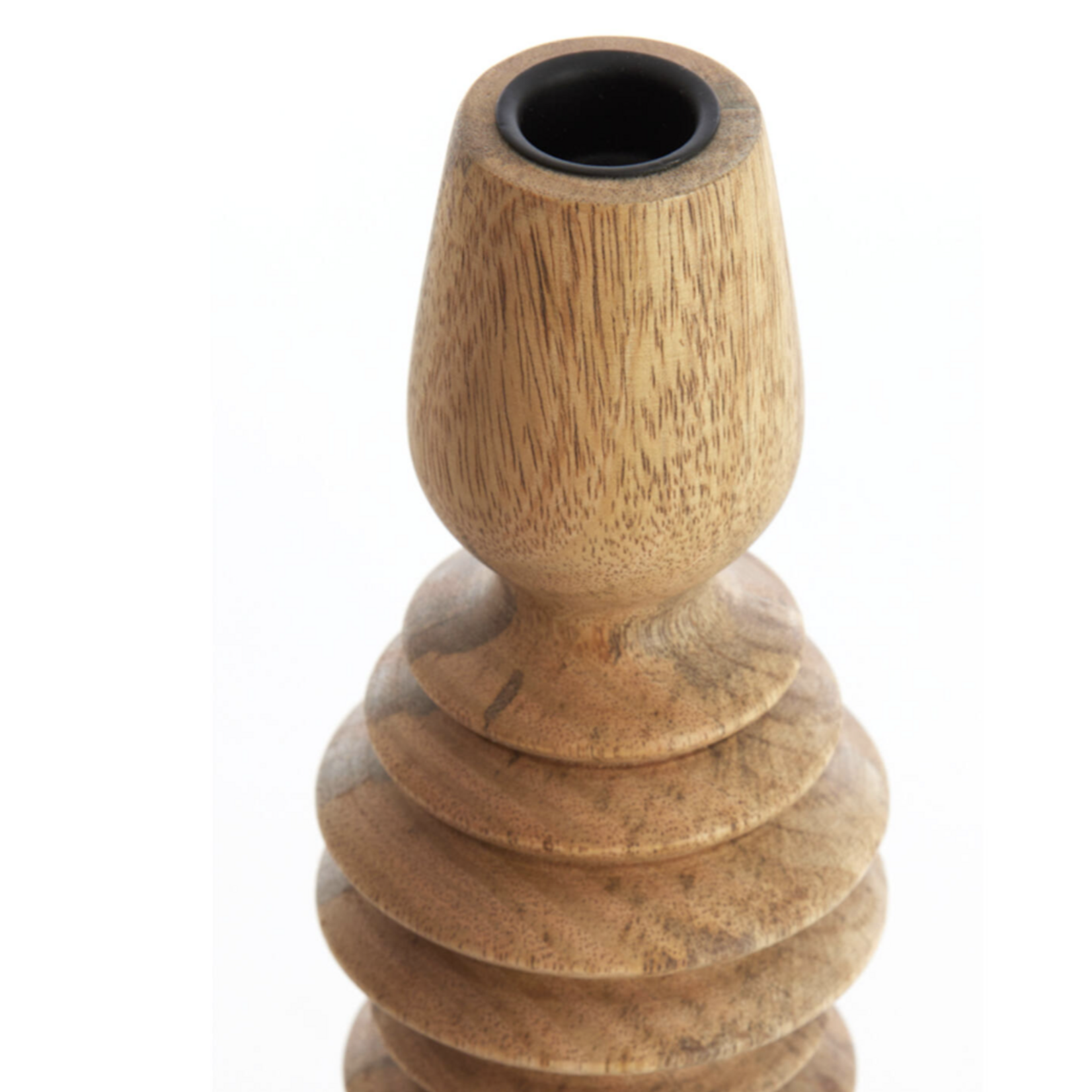 -- Kandelaar Ø7,5x28 cm  hout naturel