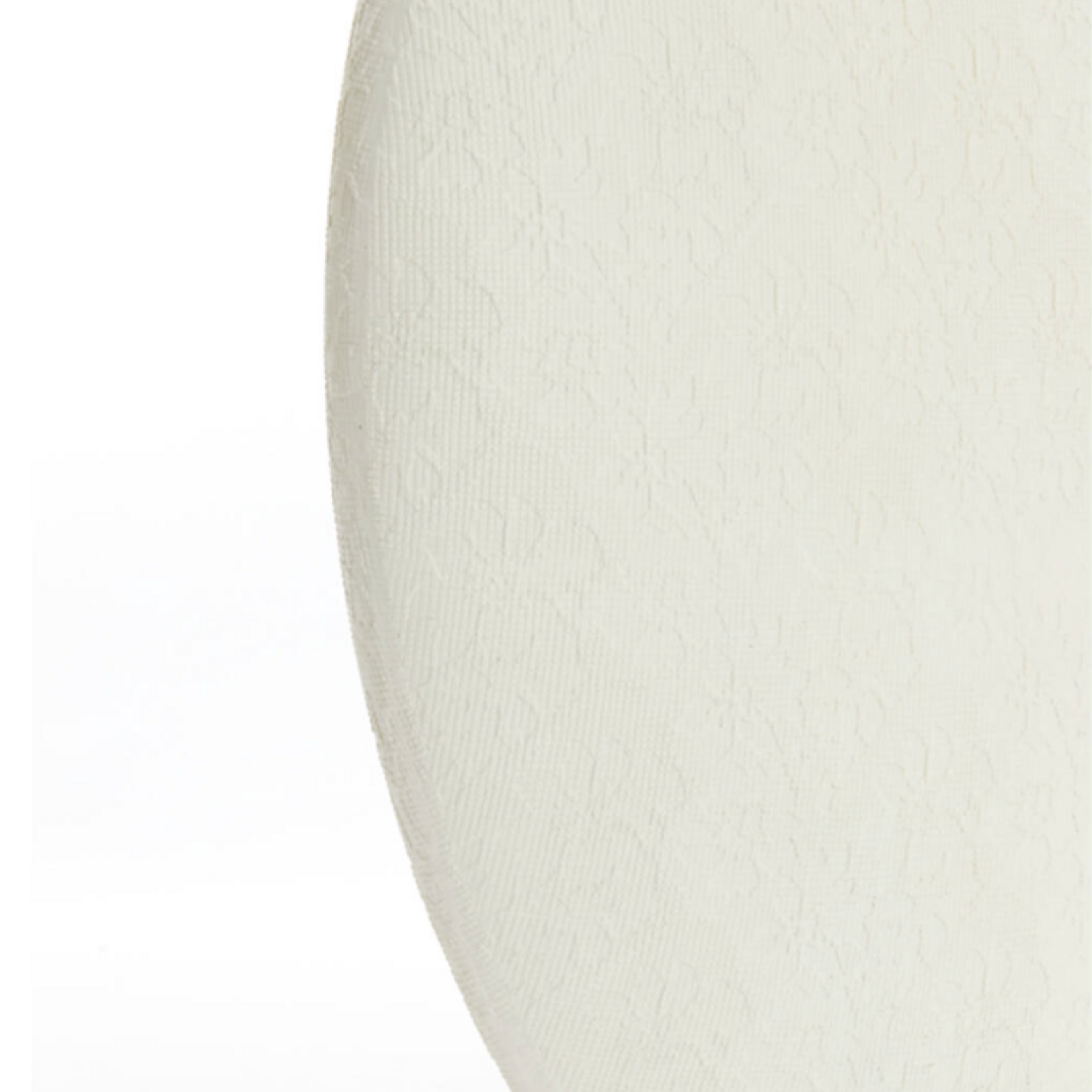 -- Vaas deco 40,5x11x40 cm  crème wit