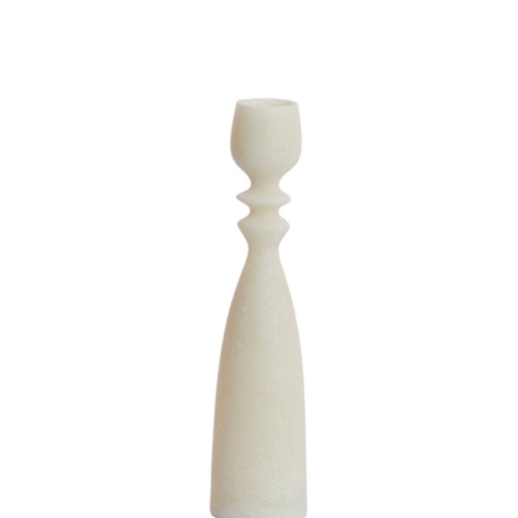 -- Kandelaar Ø8x34 cm beige