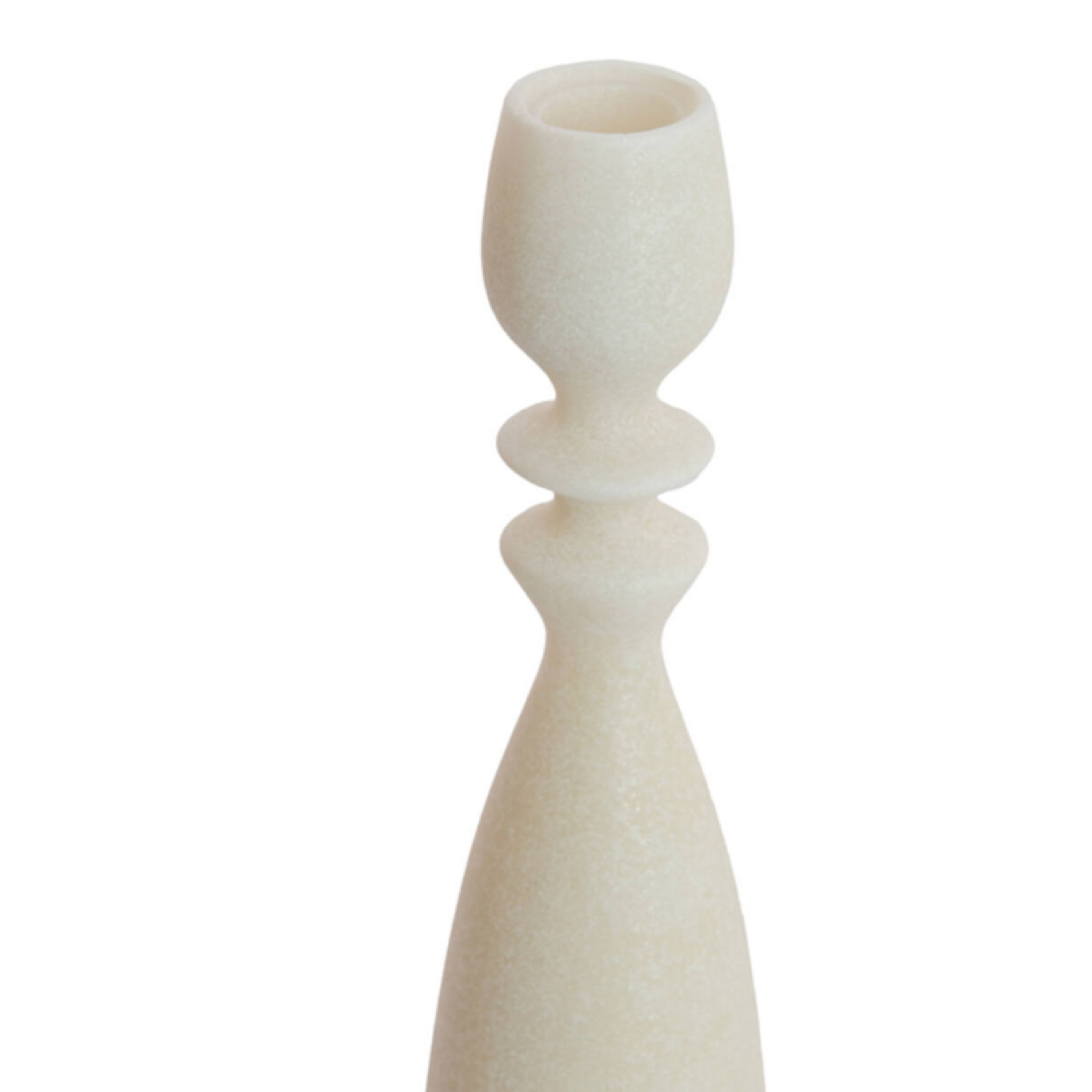 -- Kandelaar Ø8x34 cm beige