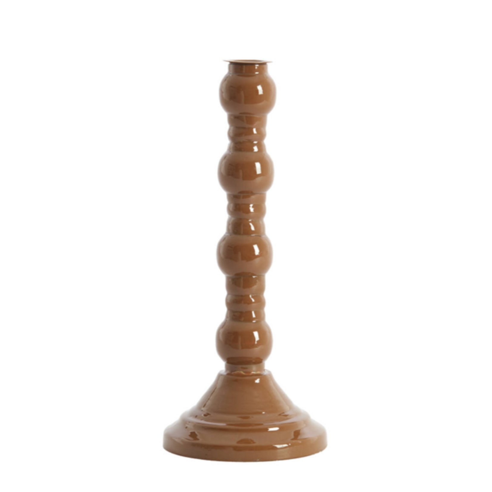 -- Kandelaar Ø10x25 cm  caramel
