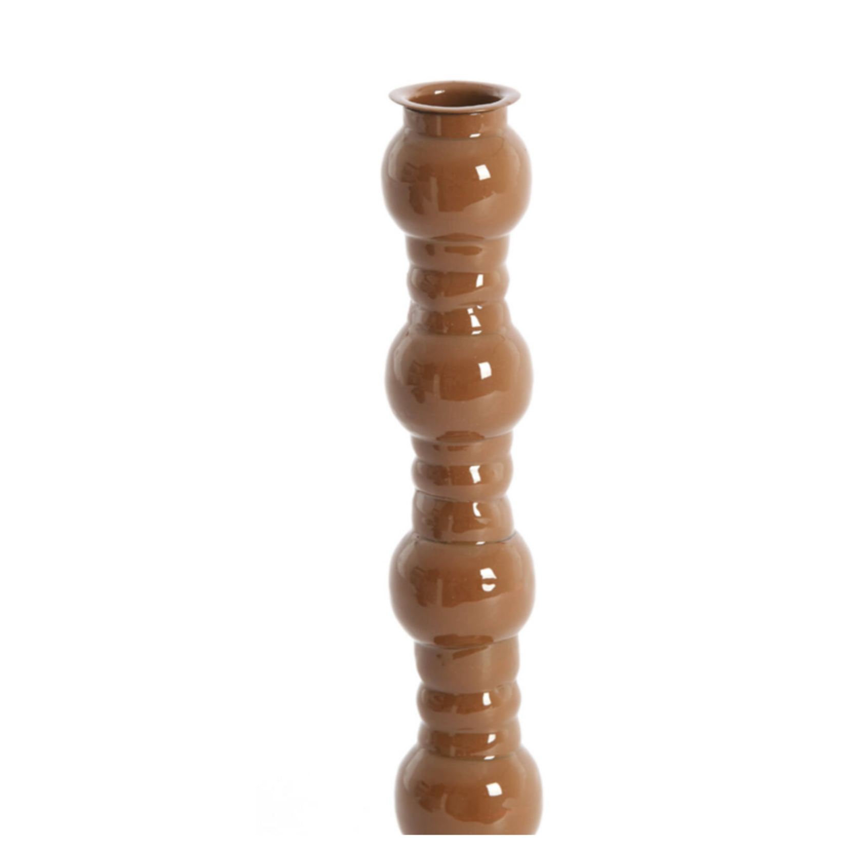 -- Kandelaar Ø10x25 cm  caramel